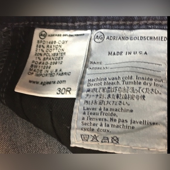 AG The Middi Mid-Rise - Picture 4 of 4